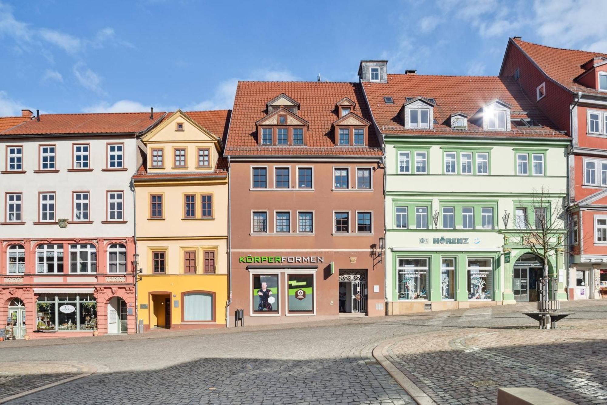 Cozyhome Hauptmarkt Apartments Gotha Eksteriør bilde