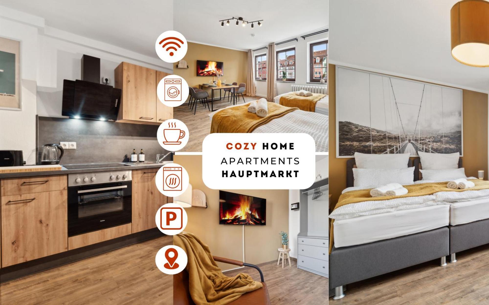 Cozyhome Hauptmarkt Apartments Gotha Eksteriør bilde